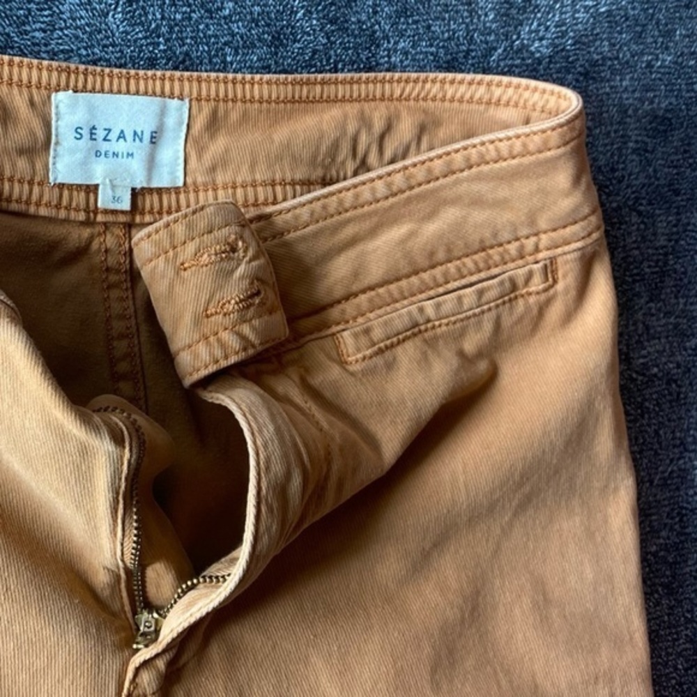 NWOT SÉZANE DENIM 97% cotton 3% elastane tan corduroy jeans ( 36 ) - Picture 5 of 6